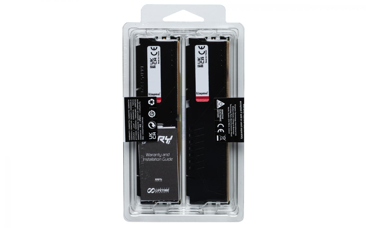 Kingston FURY Beast DDR5 SDRAM 64GB kit 6000MHz CL30 On-die ECC DIMM 288-PIN Kingston Technology