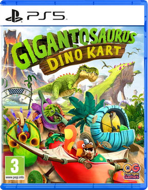 Gigantosaurus: Dino Kart (Import) – PlayStation 5 – spilomslag