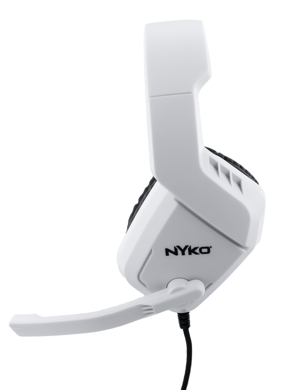 Nyko NP5-4500 – hvidt gamingheadset med kabel