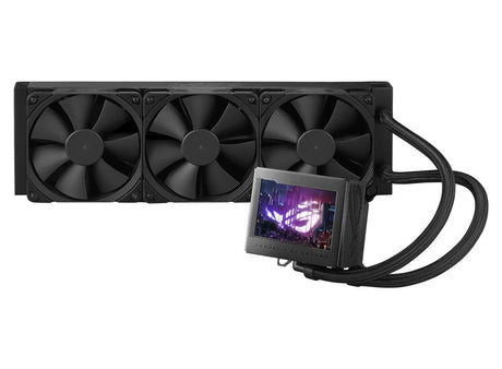 ASUS ROG RYUJIN III 360 AiO CPU Liquid Cooler w. 3.5" LCD, 3x Noctua iPPC 2000 PWM 120mm (AM5 comp.)