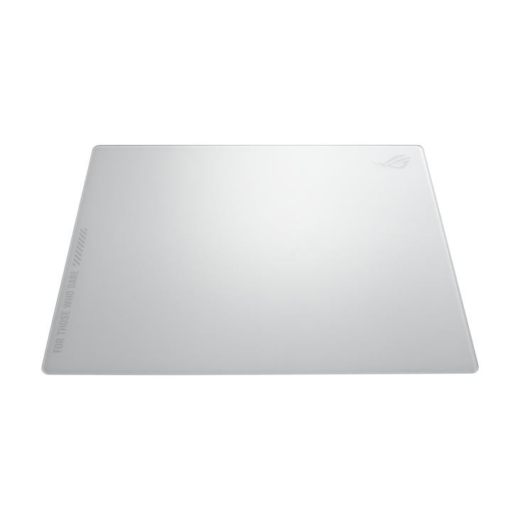 ASUS ROG Moonstone Ace L Tempered Glass Mousepad - White ASUS