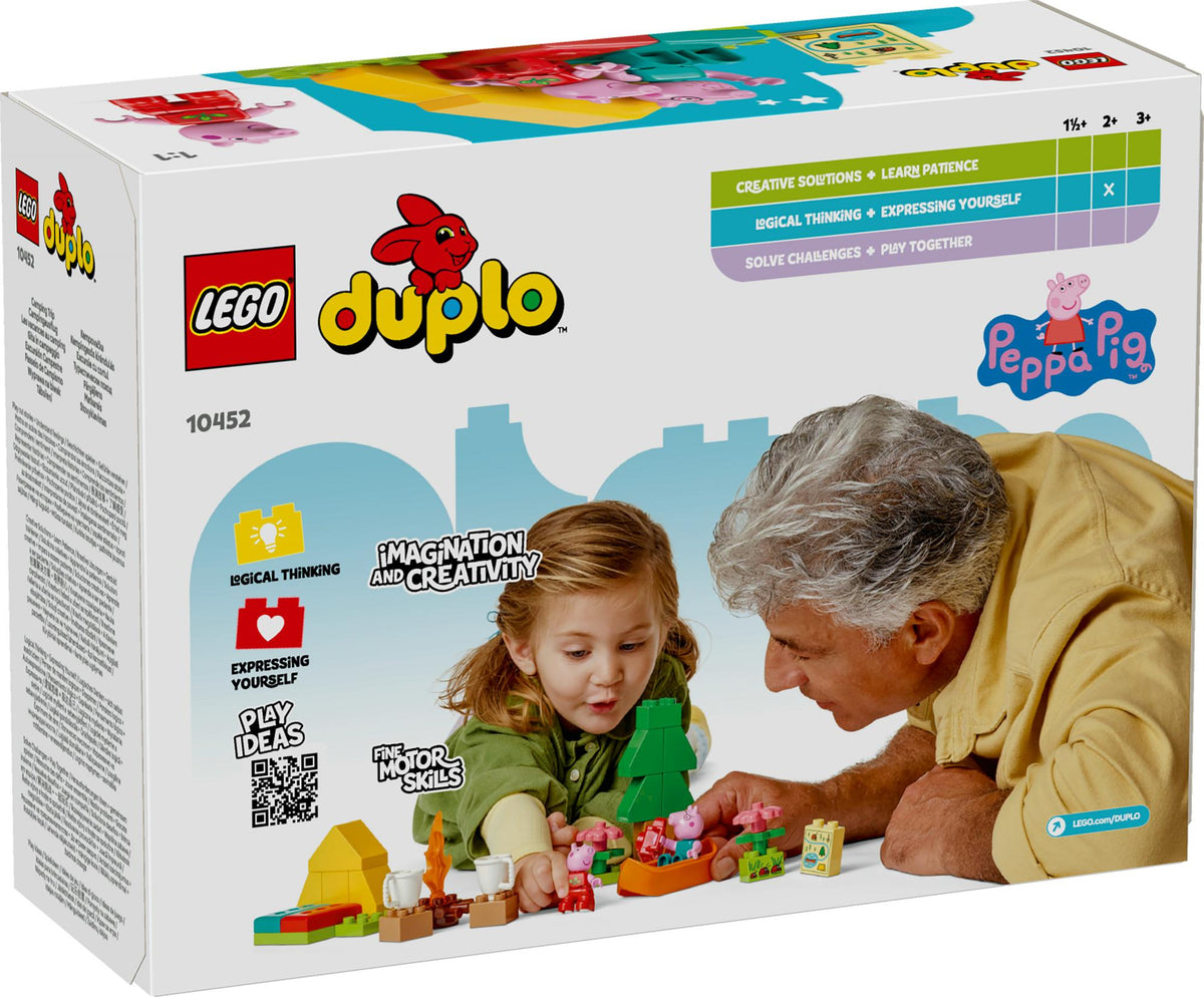 LEGO 10452 DUPLO Peppa Pig Camping Trip