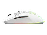 SteelSeries Aerox 3 WIRELESS 2022 Edition Optisk Trådløs Kabling Hvid