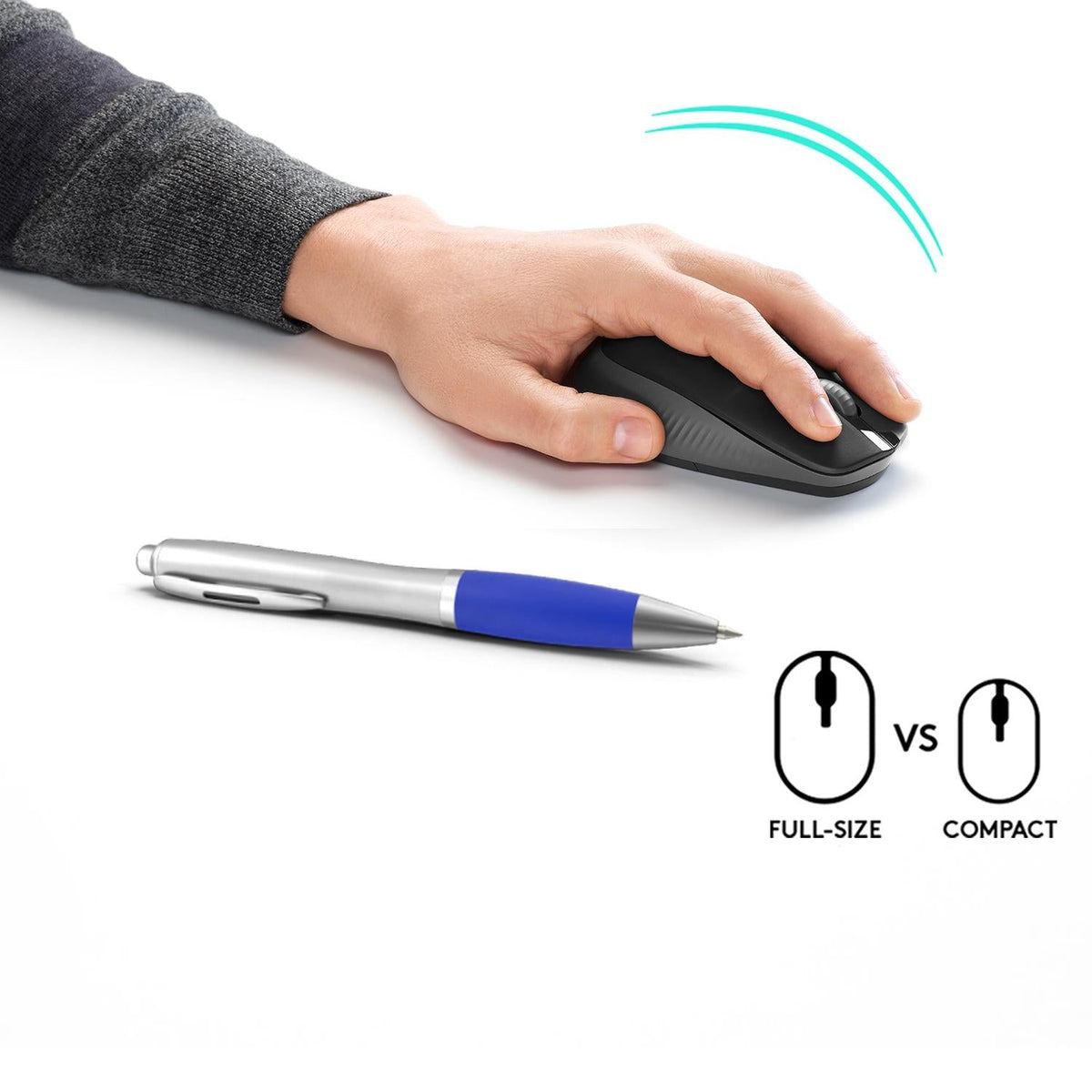 Logitech - M190 Full-size Wireless Mouse