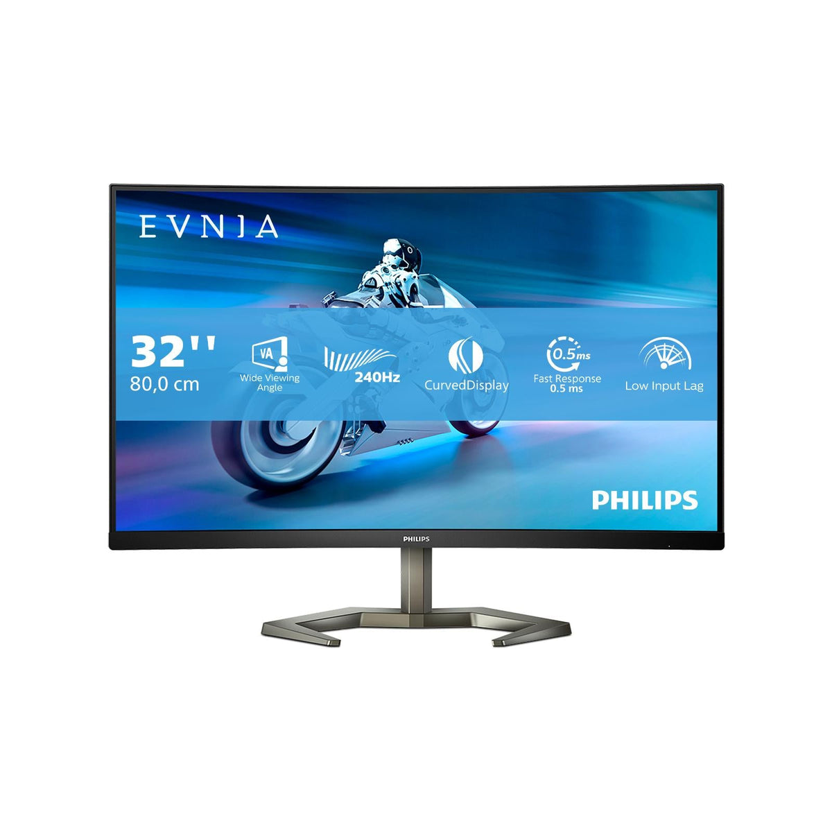 PHILIPS 32M1C5200W/00 32" 1920x1080/16:9/300cd/m²/4ms/ DP HDMI USB Audio out