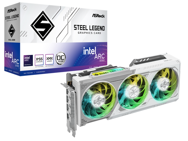 ASRock ARC B580 Steel Legend 12GB OC