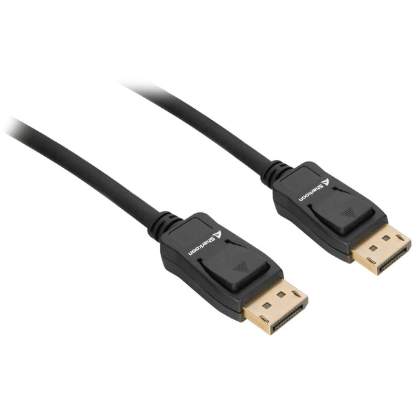 Sharkoon DisplayPort 1.4-kabel – sort, 1 m, 8K