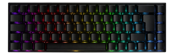 DELTACO GAMING DK440R Tastatur Mekanisk RGB Trådløs Kabling Tysk