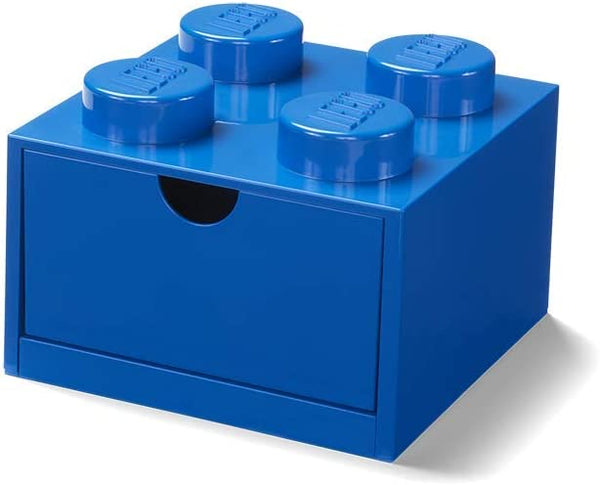 Room Copenhagen LEGO Desk Drawer 4 , storage box (blue, knobs)