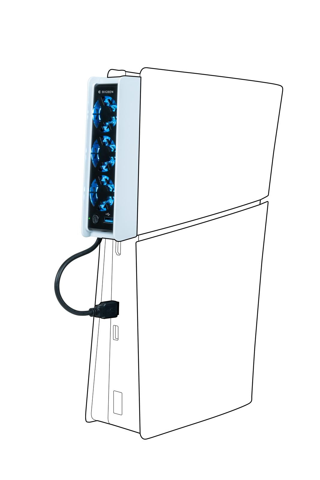 Nacon Blæser Hvid/Sort PS5 Slim