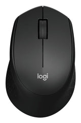 Logitech - M330 Mouse USB Optical Black Wireless