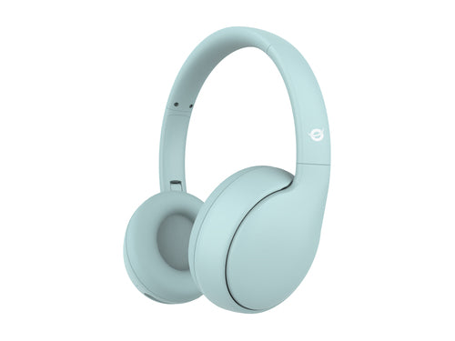 Conceptronic PARRIS04B børneheadset – i lyseblå, set skråt