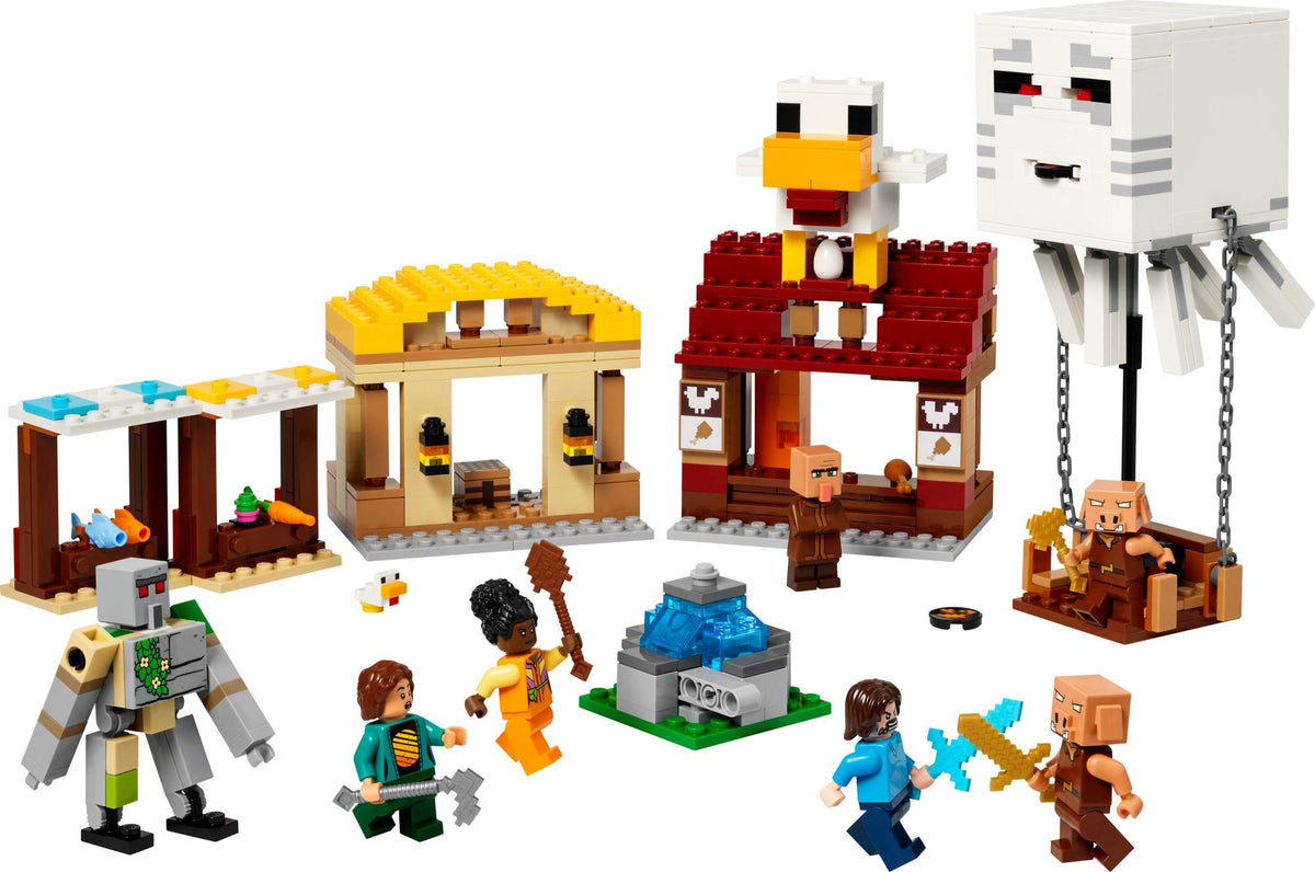 LEGO - Minecraft - The Ghast Balloon Village Attack (21273)
