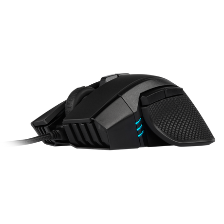 CORSAIR Gaming IRONCLAW RGB FPS/MOBA Optisk Kabling Sort
