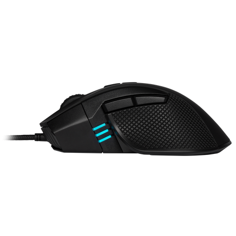 CORSAIR Gaming IRONCLAW RGB FPS/MOBA Optisk Kabling Sort