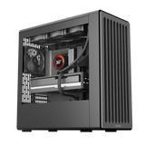 HAVN BF 360 Flow – sort Mid Tower kabinet med præinstallerede high-performance fans