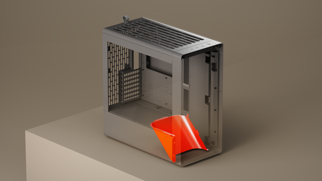 HAVN BF 360 – Black Mid Tower kabinet med høj airflow og minimalistisk design