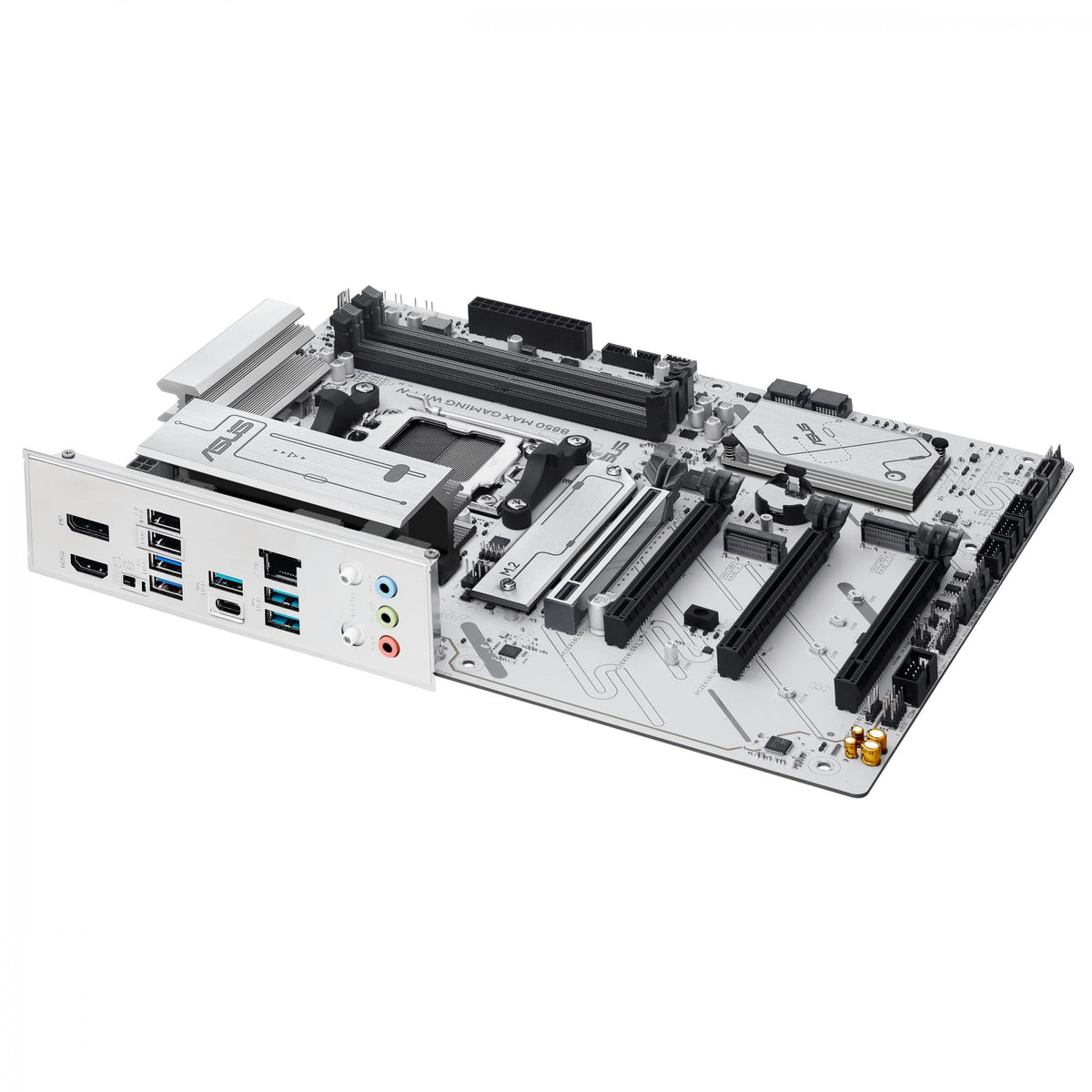 ASUS B850 MAX GAMING WIFI WHITE (ATX, B850, AM5, DDR5)