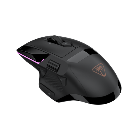 Turtle Beach Command MC5 – trådløs gamingmus, sort – Sort mus på mørk baggrund