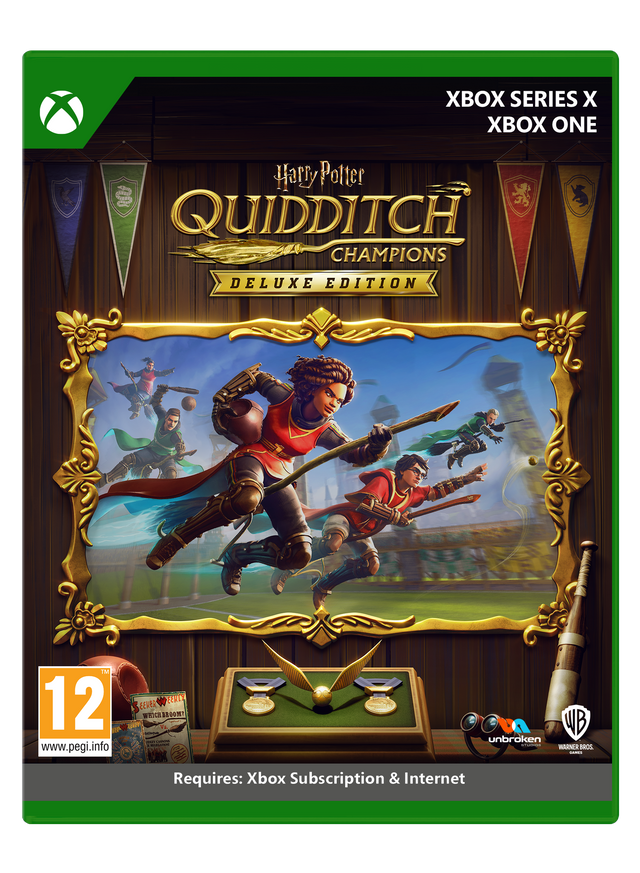 Harry Potter: Quidditch Champions – Deluxe Edition – Xbox One / Xbox Series X – spillets forside