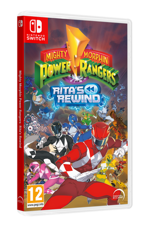 Mighty Morphin Power Rangers: Rita's Rewind – Nintendo Switch – spilomslag