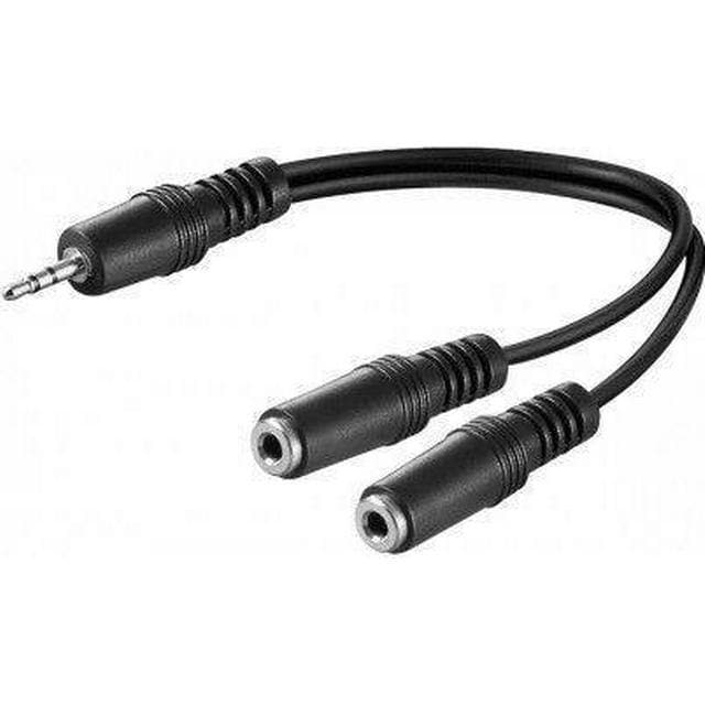 Goobay 2 AUX Til 1 Adapter