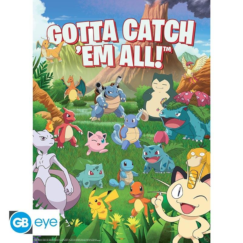 POKEMON - Set 2 Posters - Environments (52x38) Abysse