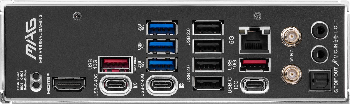 MSI MAG X870 TOMAHAWK WIFI ATX Socket AM5 AMD X870