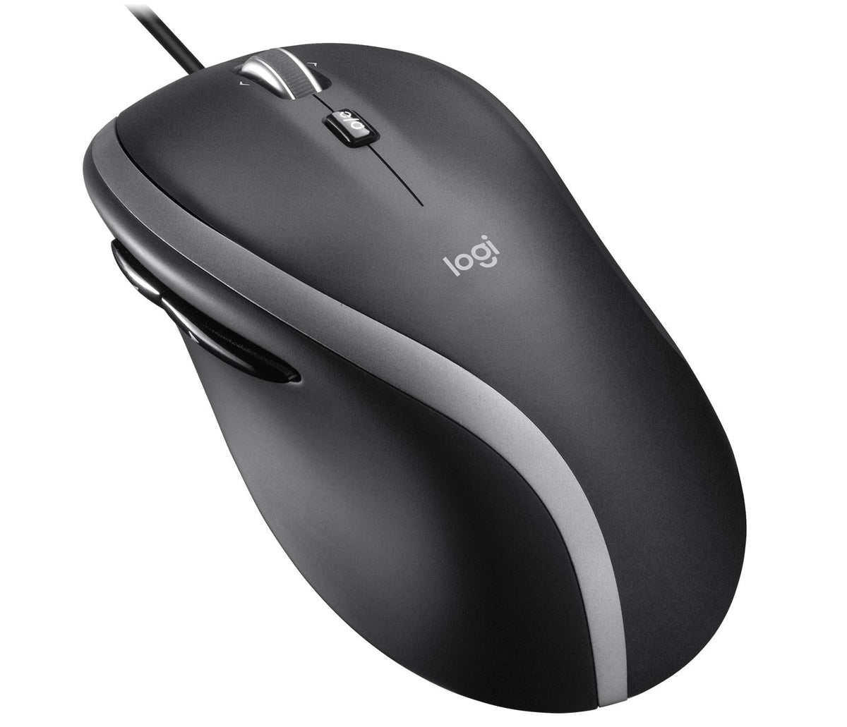 Logitech - M500S Mouse - Black - Cable
