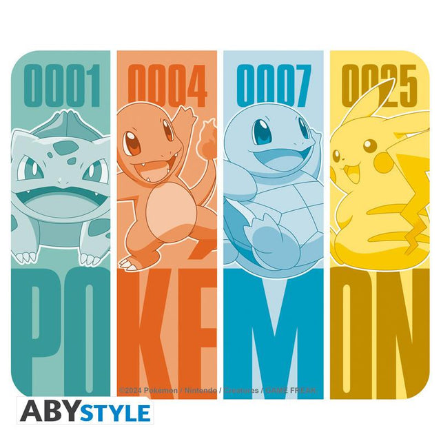 Pokémon POKEMON - Flexible Mousepad - Kanto Starters