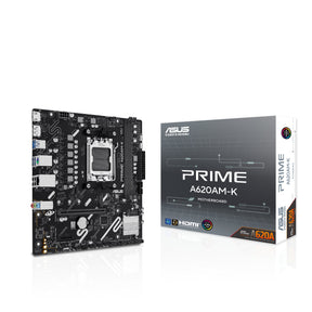 ASUS PRIME A620AM-K AMD A620A Sokkel AM5 Micro ATX