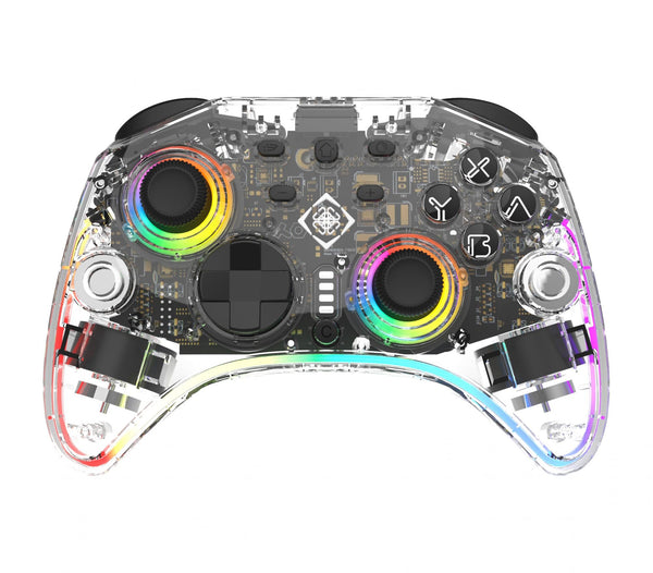 Deltaco Gaming GAM-198-T trådløs Switch 2-controller – transparent