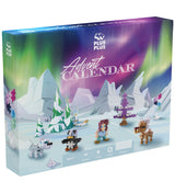 Plus-Plus julekalender – Santa’s Northern Lights Adventure – 4337 – kalenderens forside