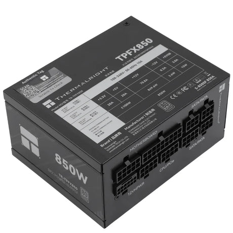 Thermalright TR-TPFX 850, 80+ Platinum modular PSU, SFX, Sort