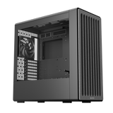 HAVN BF 360 Flow – sort Mid Tower kabinet med præinstallerede high-performance fans