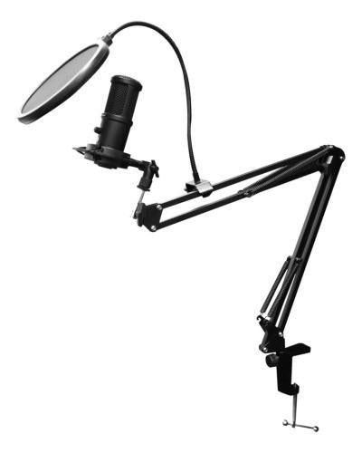 deltaco_gaming Streaming Kit, Microphone, Webcam, Ring Light