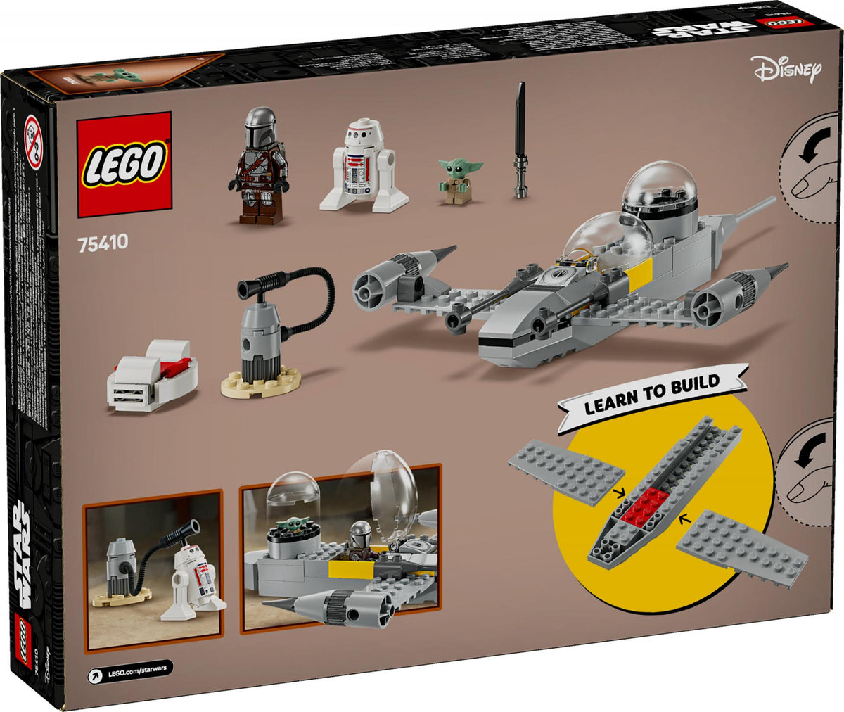 LEGO 75410 Star Wars Mando and Grogu's N-1 Starfighter