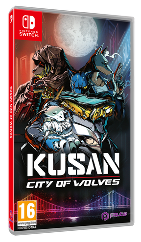 Kusan: City of Wolves – Nintendo Switch – spilomslag