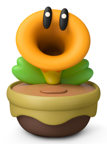 Nintendo talende blomst fra Super Mario Bros. Wonder – set skråt forfra