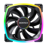 Montech AX140 PWM Black - 140mm ARGB