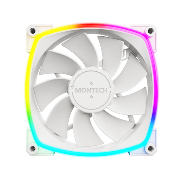 Montech RX120 PWM White  - reverse fan
