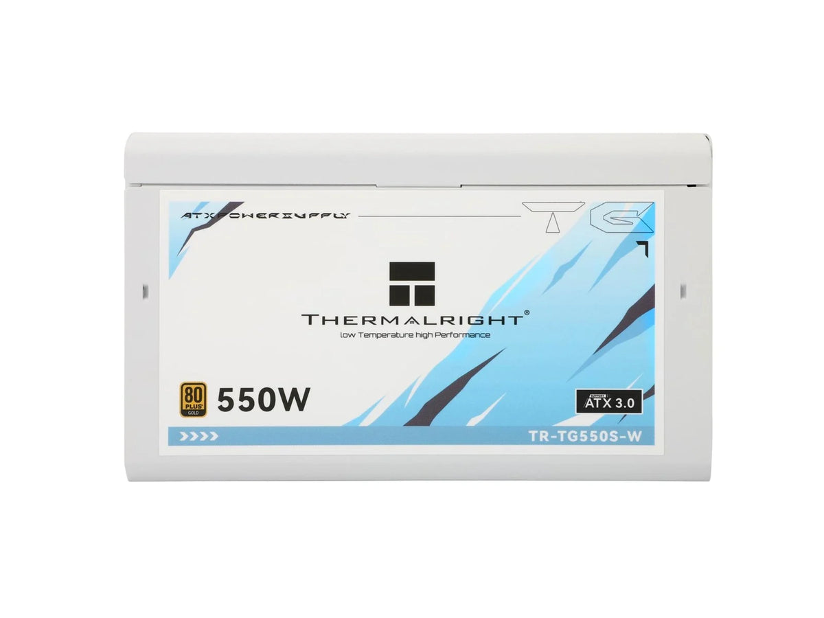 Thermalright TR-TG 550S-W Hvid - PSU, 80+ Gold, 550W, non-modular