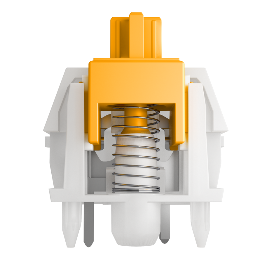 Glorious Mekaniske Switches (36 stk) - Panda Silent - [Taktil] 50g