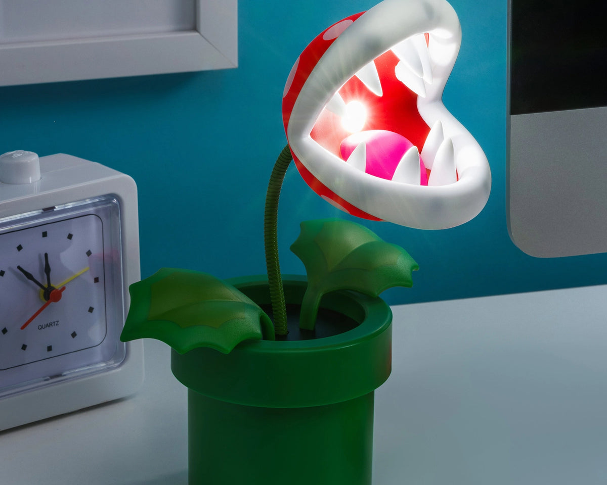 Paladone Mini Piranha-Plante Lampe med Bevægelige Led