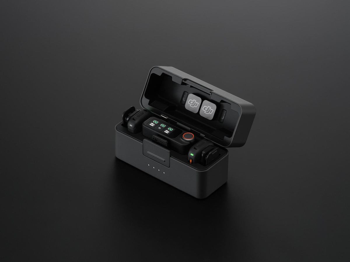 DJI - Mic 3 Wireless Microphone System (2 TX + 1 RX + Charging Case) DJI