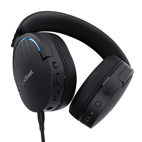 TRUST GXT491 FAYZO TRÅDLØS HEADSET - SORT