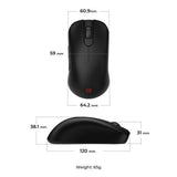 Zowie By BenQ - S2-DW - Wireless Mouse - Pixart 3950 - 4k polling - Middle size - Black BenQ Nordic (ZOWIE)