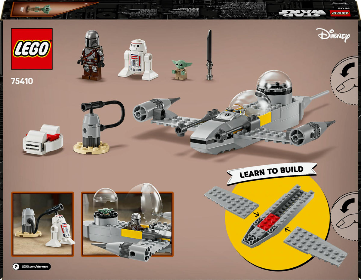 LEGO 75410 Star Wars Mando and Grogu's N-1 Starfighter