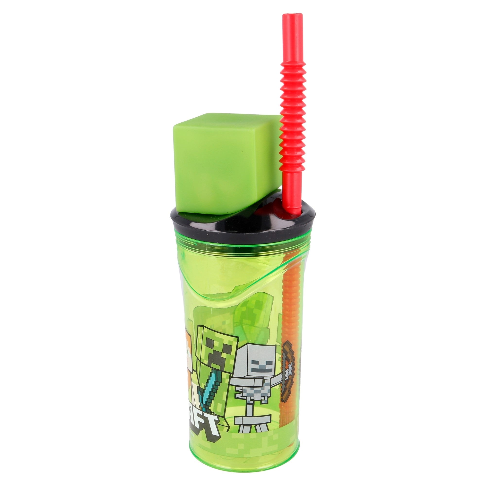 Storline Minecraft 3D Creeper Kop Med Sugerør - 360 ML