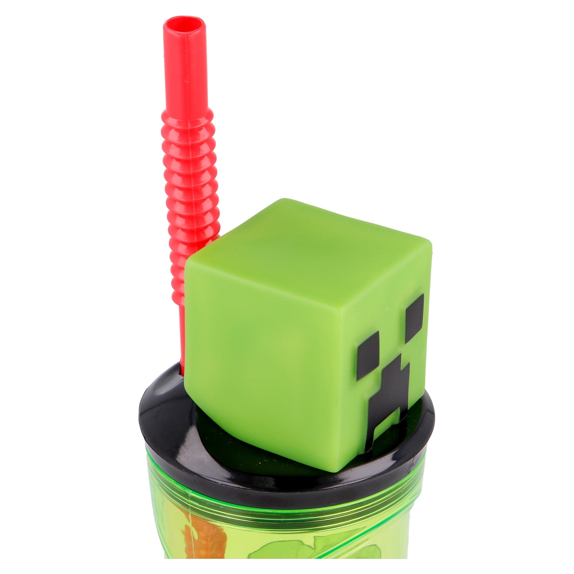 Storline Minecraft 3D Creeper Kop Med Sugerør - 360 ML